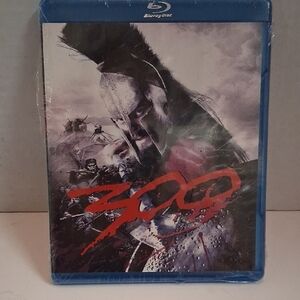 300 Blu-ray Disc in Blue Case